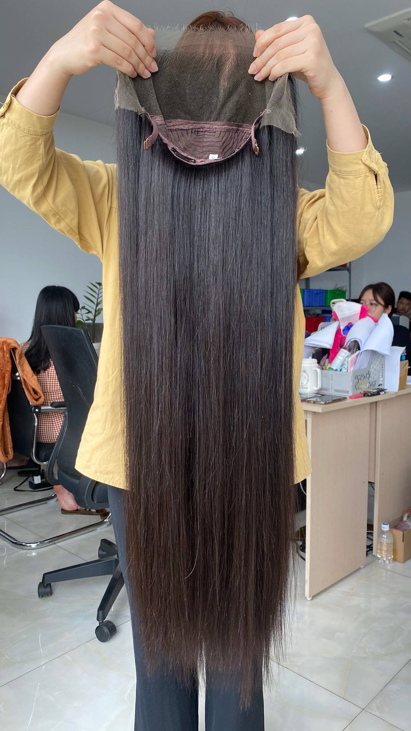 วิกผมกระดูกตรง