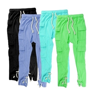 Hot Selling Custom <b>Joggers</b> Sweatpants Lightweight High Waist Unisex Fitness Gym Sweatpants Casual Sports Pants - Product Image 1