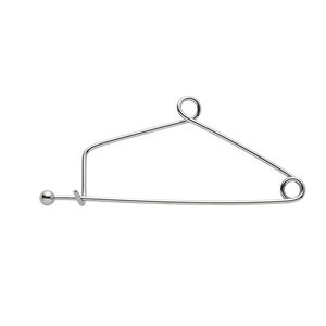 Mayo เข็มนิรภัย16CM ห่วงสแตนเลสที่จับเครื่องมือผ่าตัด Mayo เครื่องมือพินความปลอดภัยมาตรฐาน CE ISO - Product Image 2