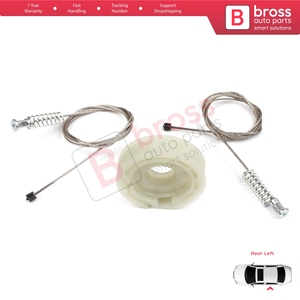 ชุดซ่อมมอเตอร์กระจกหน้าต่าง BWR512 ประตูหลังซ้าย สำหรับรถยนต์ฟอร์ด โฟกัส MK1 4/5 ประตู รุ่นแฮทช์แบค/ซีดาน/อีสเตท/แวกอน 1138204 - Product Image 4