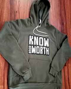 Sweat-shirts personnalisés avec logo imprimé OEM, en laine/nylon épais, unisexe, fermeture éclair, respirants, écologiques, coupe classique pour hommes - Product Image 1