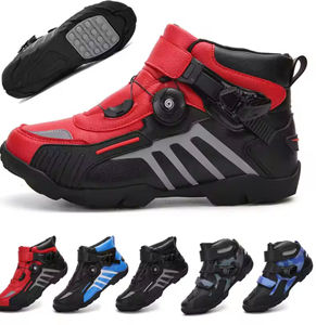 Botas de Trabajo de Cuero para Hombre, Zapatos de Seguridad con Punta de Acero, Botas Industriales de Construcción, Antideslizantes, Duraderas, Venta Directa de Fábrica - Product Image 2