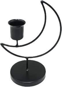 เชิงเทียนรูปดาวจากกระดาษฟอยล์ทำจากเหล็กสำหรับบ้านติดกับโต๊ะหรือหิ้งของคุณพร้อมเชิงเทียนที่สวยงามนี้ไม่รวมเทียน - Product Image 6