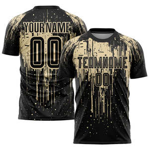 Camiseta de fútbol de sublimación de manga larga, uniforme de fútbol de equipo personalizado con impresión de logotipo, tela transpirable de secado rápido - Product Image 6