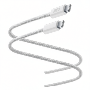 Cable de Alimentación USB-C FLEXFORCE de 60W, 2m, Blanco, USBDATABRTABC2C2MW - Product Image 3