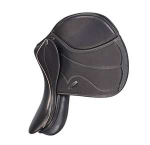 Selle de cheval en cuir occidental sur mesure de haute qualité, selle professionnelle, siège rembourré souple réglable noir TARIQ MFG CO - Product Image 2