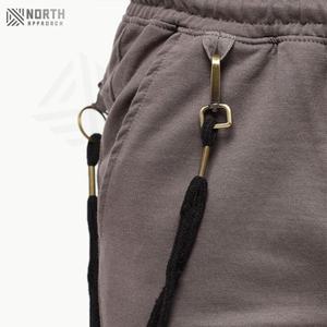 Shorts de sport pour homme, haute élasticité, respirants, décontractés, pour la course à pied, taille élastique, imprimé, teint, de haute qualité, en laine peignée, écologiques, OEM - Product Image 5