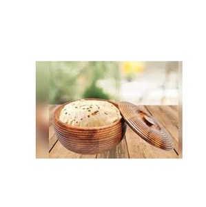 Casserole en bois durable de boîte de Chapati/Roti de luxe traditionnel fait à la main avec le style classique de conception - Product Image 4