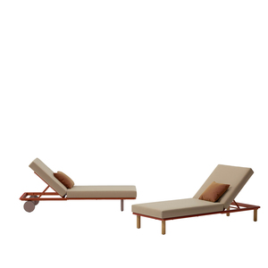 Outdoor-Sonnenliege, vollverschweißter Aluminiumrahmen, Seil mit hoher Qualität, verstellbare Rückenlehne, Hotelpool, nach Maß - Product Image 6