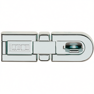 BURG-WCHTER Panzerhasse ตัวล็อคจักรยานแบบหนัก 165 มม. ความยาว 49 มม. ความกว้าง 14 มม. เส้นผ่านศูนย์กลางรูยึด 1 จุด เหล็กชุบสังกะสีแบบข้อต่อคู่ - Product Image 3