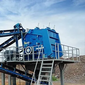 Best Price Stone Crusher PF 1007 Impact Crushing Plant For Limestone Granite Gravel