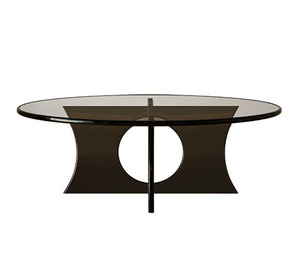Redonda Mesa De Chá Acrílico Tamanho Customizável Sala De Estar Apartamento Minimalista Accent Tabela De Café Acrílica Não-vidro