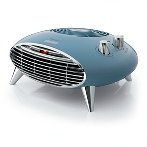 Calentador Eléctrico Vintage Celeste de 2000W 00B821105AR0, Calentador con Ventilador para Ariete - Product Image 3