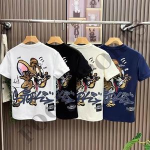 2025 New Factory Wholesale High Quality Men's Custom Tee <b>Shirts</b> O-Neck Short Sleeve Breathable Quick-Dry Eco-Friendly - Product Image 4