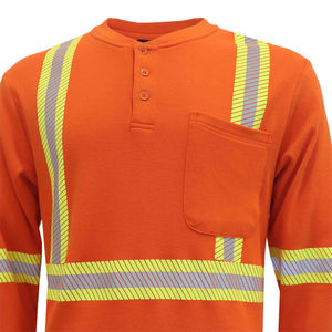 Fully Customized <b>Men</b> Safety Shirt Perfect Styling Hot Selling Reasonable Rate Unique Designs <b>Men</b> Safety Shirt With Light weight - Product Image 4