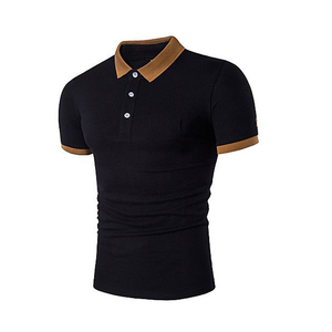Polo con diseño de logotipo personalizado para hombre al por mayor, ropa de golf, Camiseta lisa de secado rápido de negocios formal, camiseta Polo transpirable duradera - Product Image 1