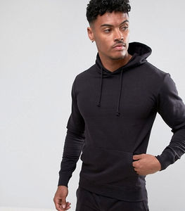 Ensemble survêtement d'hiver pour hommes avec sweat à capuche et pantalon unisexe 100% coton impression personnalisée survêtement de jogging - Product Image 1