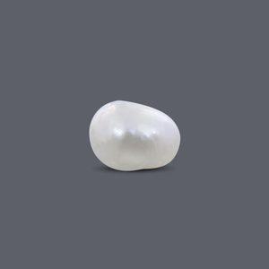 Perla Natural Blanca de Agua Dulce Suelta de 3.28 Quilates - Product Image 2