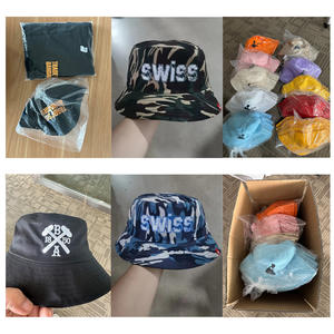 Haute qualité seau chapeau lavande couleur personnalisé 3d broderie Logo casquettes pêcheur chapeau coton unisexe adulte personnalisé seau chapeaux - Product Image 2