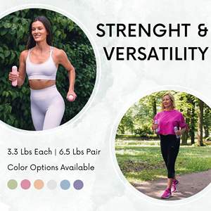 Haltères en Silicone Pilates Poids Libres <span class=keywords><strong>Kit</strong></span> Pilates Yoga Accessoires Haltères Mancuernas Pesas De Gimnasio Gantel - Product Image 4