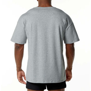 RAM Industry's Heavyweight 100% algodón gráfico cuello redondo Camiseta transpirable verano Casual diseño liso para hombres - Product Image 6