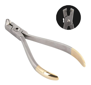 Pince à lame plate dentaire en acier inoxydable personnalisée de haute qualité Caractéristiques d'alimentation manuelle Votre propre conception de logo - Product Image 2