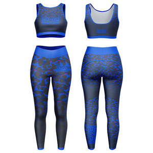 Atlético Fitness Yoga Sets Stretch-Cómodo personalizado Yoga Set Transpirable Yoga Sets Fitness Mujeres 2025 - Product Image 3