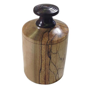 Corps humain cendres fournitures funéraires urnes de crémation en bois adulte fabriqué à la main finition noyer urne de crémation boîte en bois - Product Image 1