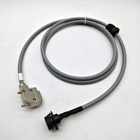 Cable de Interfaz de Señal de Datos Serial DB9 Personalizado, Macho RS232 a Conector Rectangular Industrial Moldeado y Blindado