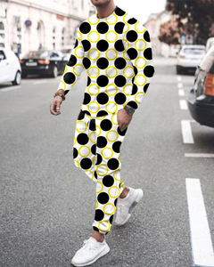 Nuevo chándal personalizado de alta calidad para hombre, chándal de moda ajustado con bloque de color de dos tonos, el último chándal de diseño superior - Product Image 6