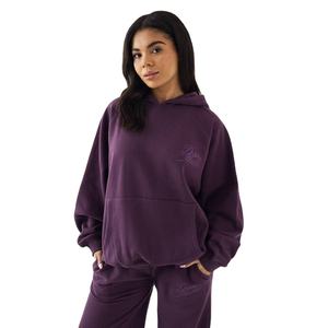 Sweat à capuche pour femme à prix avantageux, hiver, 100% coton, léger, impression de logo personnalisée, service OEM - Product Image 1