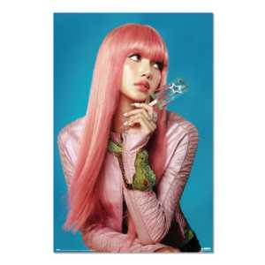 Póster Rosa de Lisa Manobal (Blackpink) Enmarcado para Decoración de Pared en Sala de Estar - Product Image 1