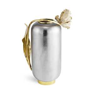 Elegante florero de metal para decoración del hogar, centro de mesa interior, decoración de boda, uso de oficina o Hotel - Product Image 2