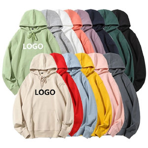 Men's Classic Solid Color Distressed Pullover Hoodies Comfortable Embroidered Logo Plus Size Rhinestone Cotton <b>Blended</b> Hoodie - Product Image 3