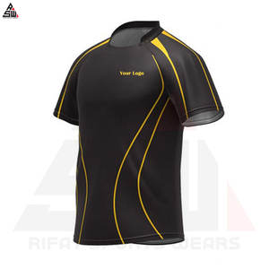 Uniformes de Rugby de Alta Calidad, Transpirables, Cómodos, 100% Poliéster, de Secado Rápido, Antibacterianos, Calidad Superior, Nuevo Modelo OEM - Product Image 4