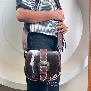 2025 New Design Branded High Quality Ladies Cowhide Leather <b>Handbag</b> Custom Logo Real Genuine Leather Shoulder Purse for Women's - Product Image 1