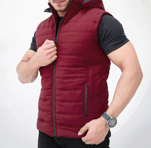 เสื้อแจ็คเก็ตฟลีซแบบไม่มีแขนสำหรับฤดูหนาว น้ำหนักเบา กันน้ำ อุ่นสบาย เหมาะสำหรับทุกเพศ มีฮู้ด โลโก้ด้านหน้า ซิป ปรับแต่งได้ พร้อมระบบทำความร้อน - Product Image 1