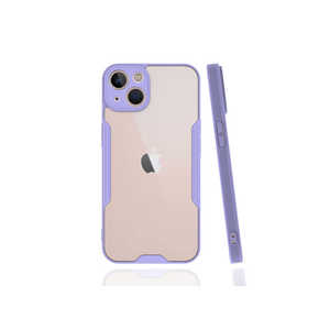 Coque de protection en silicone Netzy Purple SAFA Parfe pour iPhone 14 Plus 13 Pro Max, haute qualité, finition électrolytique, style Ins, fabrication spéciale - Product Image 1