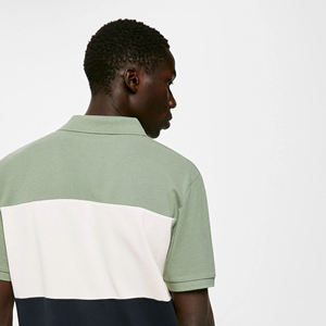 Maillot respirant brodé à manches courtes en coton 100% décontracté pour hommes nouvelle collection de polos grande taille - Product Image 2