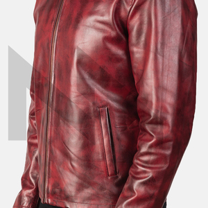 Nouvelle arrivée Veste en cuir de haute qualité, tendance, sur mesure, à prix raisonnables, Vestes en cuir léger pour hommes - Product Image 6