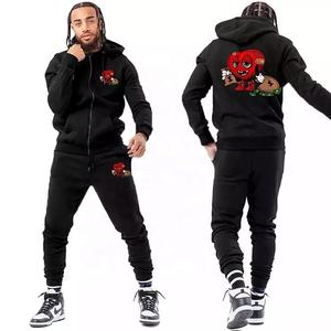 Survêtements pour hommes, fermeture éclair, couleur personnalisée, écologiques, mode de maternité, nouvelle arrivée, vêtements de sport de plein air, tendance actuelle, vêtements de rue pour garçons - Product Image 5