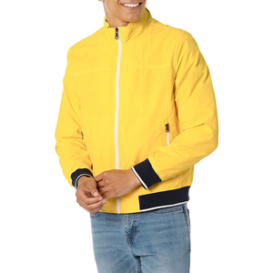 Chaqueta Bomber para Hombre 2025 de Manga Larga a Precio Económico, Cuello Alto, Transpirable, Sostenible, con Logotipo Personalizado - Product Image 1