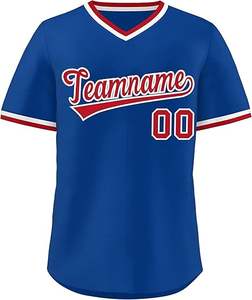 Camisetas de béisbol cosidas en blanco de fabricante OEM, camisetas y camisetas de béisbol de malla de sublimación totalmente teñidas de alta calidad - Product Image 6