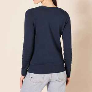 Top tendance femmes col en V pull respirant dernière arrivée meilleure vente Anti-rétrécissement durable meilleur femmes col en V pull - Product Image 5