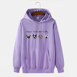 Alta calidad 500 GSM algodón grueso en blanco liso de peso pesado sudaderas con capucha de gran tamaño sin cuerda Unisex logotipo personalizado de talla grande sudaderas con capucha para hombres - Product Image 3