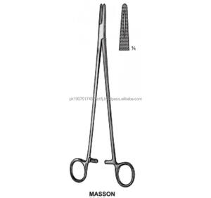Porte-aiguilles chirurgical Masson, manuel, robuste, autoclavable, en acier inoxydable, instrument certifié CE ISO, classe I, OEM privé - Product Image 3