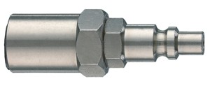 Raccordo Rapido per Compressori con Portagomma Blister Mis.6x14 - Product Image 1