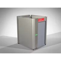Unité d'installation de cabine de contrôle de sécurité haute sécurité en acier inoxydable pour l'extérieur, fournie par le fabricant, en provenance d'Inde