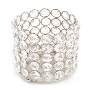 Bougeoir en cristal de luxe chaud T Light pour la décoration de table maison chambre et balcon décoratif luxe T Light bougie tasse - Product Image 1