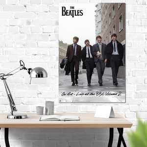 Póster de los Beatles en Londres, diseño moderno, en vivo en la BBC, volumen 2, para decoración de pared - Product Image 1